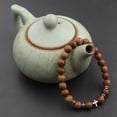 thumbnail image 2 of HOOUN Fashion 8mm Charm Cross Wood Beaded Bracelets Energy Yoga Jewelry for Men Women, 2 of 8