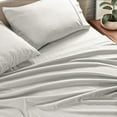 thumbnail image 2 of 4 Piece Bed Sheet Set Microfiber Ultra Soft Cooling Deep Pocket Bed Sheets Set, 2 of 14