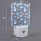thumbnail image 2 of Balery Chicken Family Luz Nocturna LED con Sensor Automático, Enchufe con Sensor Crepuscular, Luz Suave de 0.5W para Dormitorio, Pasillo, Baño-UK, 2 of 7