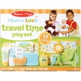 thumbnail image 2 of Juego de muñecas Melissa & Doug Mine to Love Travel Time Play Set con bolsa de pañales 17 piezas, 2 of 26