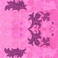 thumbnail image 1 of Ahgly Company Indoor Square Abstract Pink Modern Area Rugs, 4' Square, 1 of 4