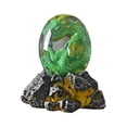 thumbnail image 2 of Zeus Sculpture en Résine Œuf de Dragon Translucide Travail Exquis Éclairage Multicolore pour Bureau, 2 of 7