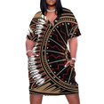 thumbnail image 1 of Drum Keepers-vestido holgado con bolsillo para mujer, ropa de verano, vestidos de moda, 1 of 6
