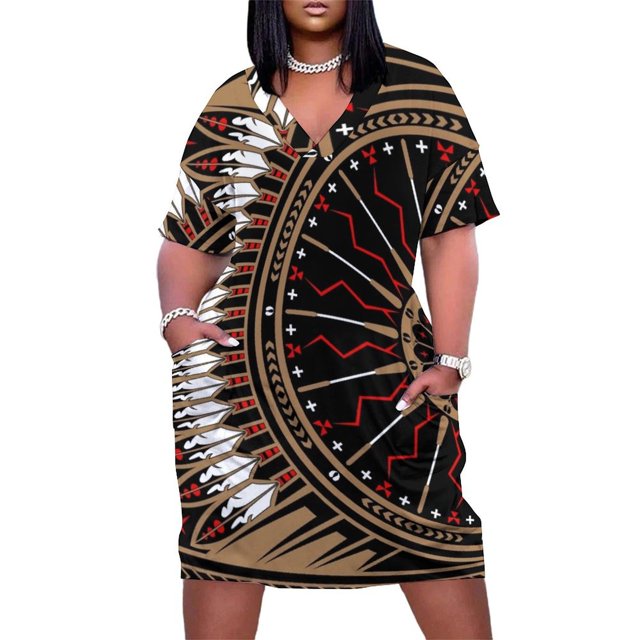 Drum Keepers-vestido holgado con bolsillo para mujer, ropa de verano, vestidos de moda