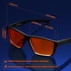 thumbnail image 2 of Gafas gaming livho Titan Anti Blue Light UV400 para hombre, 2 of 8