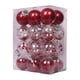 thumbnail image 2 of 24 bolas navideñas, adornos navideños, bolas navideñas, delicados colgantes. Rojo, 2 of 9