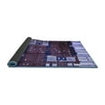 thumbnail image 2 of Ahgly Company Indoor Rectangle Abstract Blue Contemporary Area Rugs, 2' x 5', 2 of 4