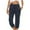 Navy, variant on CHGBMOK Capris for Women Casual Summer Elastic Loose Pants Straight Wide Leg Trousers With Pocket