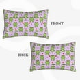thumbnail image 2 of Susaid Happy Frogs1 Print Pillowcases Multiple Size, Pillow Cover Super Soft Envelope Closure Standard Pillow Case-16"x24", 2 of 6