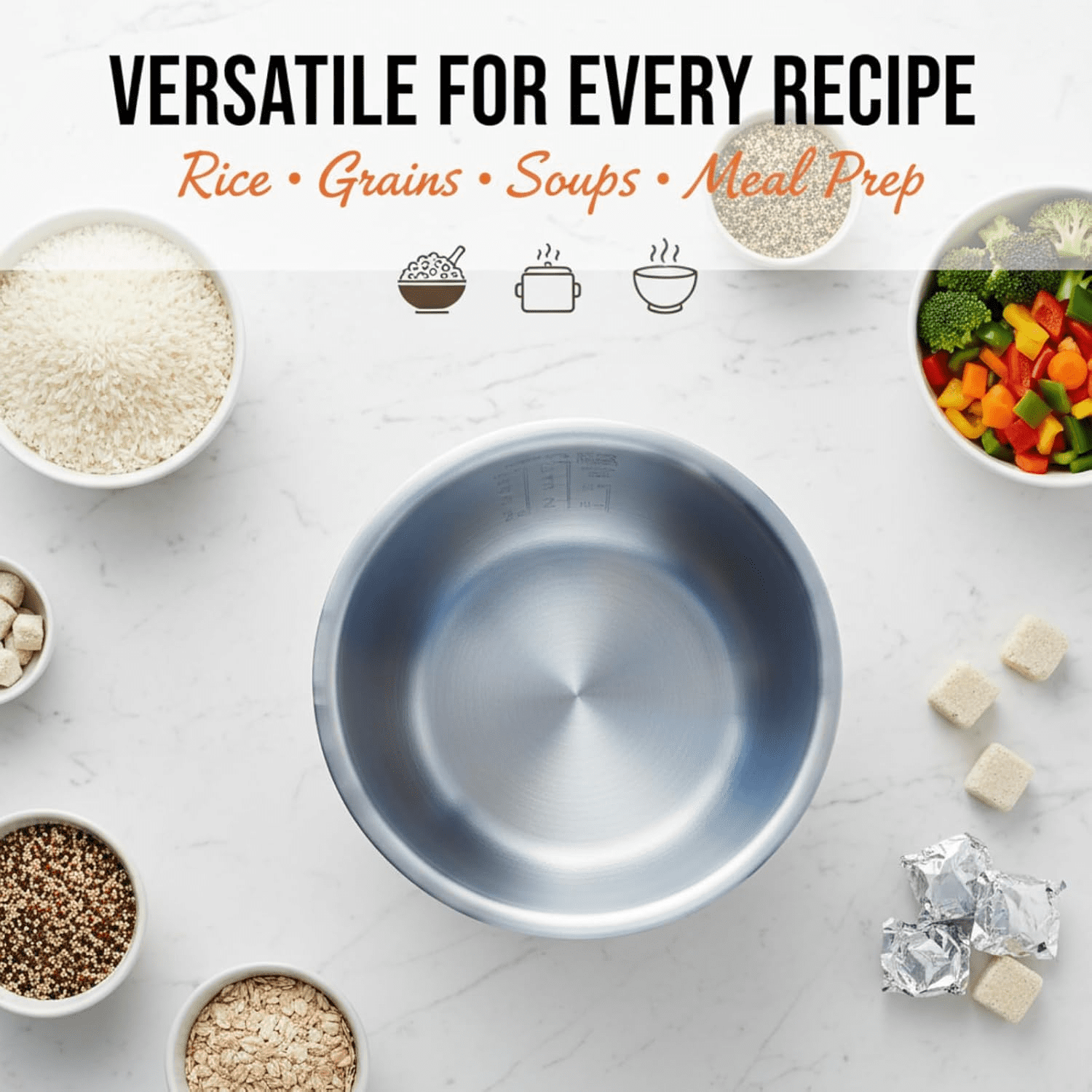 316 Stainless Steel Inner Pot 3L Replacement | Premium Rice Cooker Bowl Compatible with Zojirushi NP-HCC10 | Uncoated One-Piece Design for Even Heating & Daily Cooking
