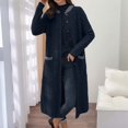 thumbnail image 2 of Ediodpoh Oversized Cardigans for Women Longline Knit Open Front Sweater Coat Casual Outwear for Everyday Fashion Black, 2 of 4