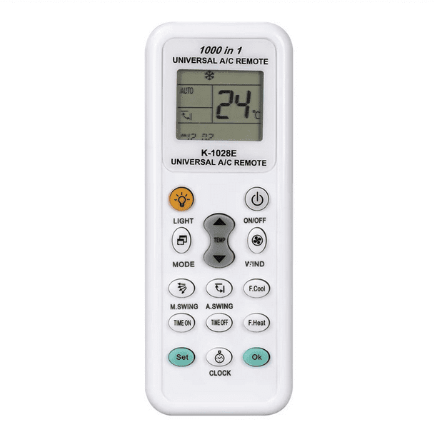 Urbanx Universal A C Remote Control For All Pelonis Air Conditioners Celsius Fahrenheit Displaying With Timer Walmart Com Walmart Com