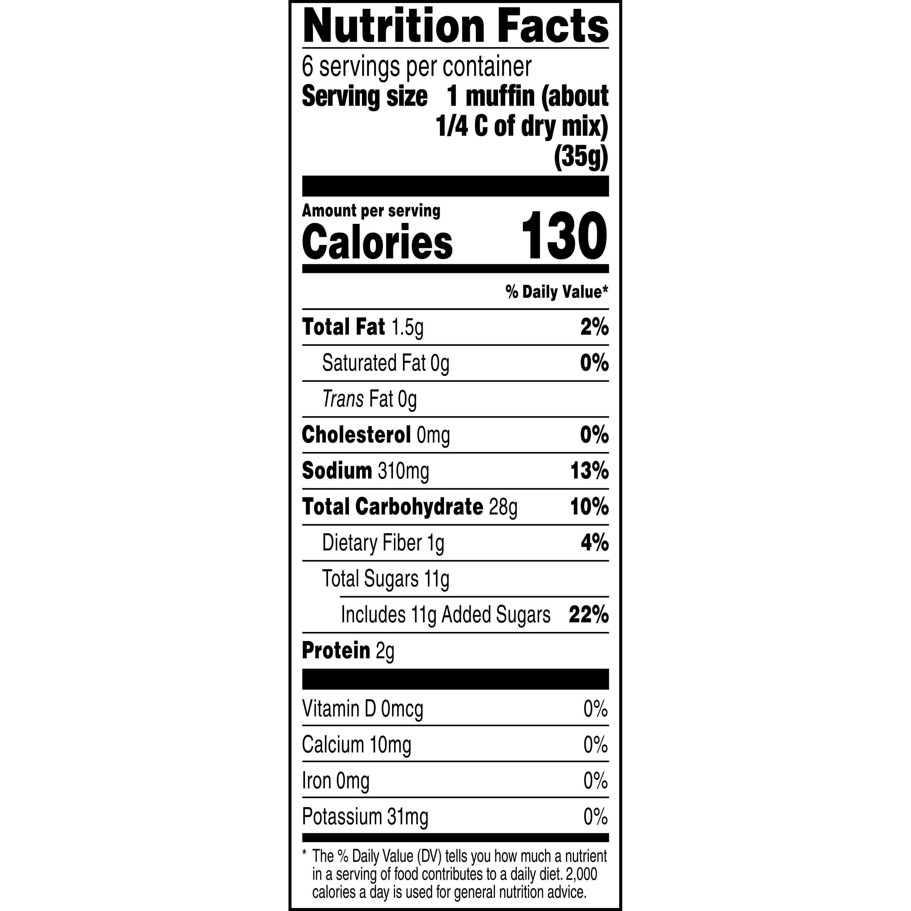 (6 pack) Fleischmann's Simply Homemade Cornbread Baking Mix, 7.5oz