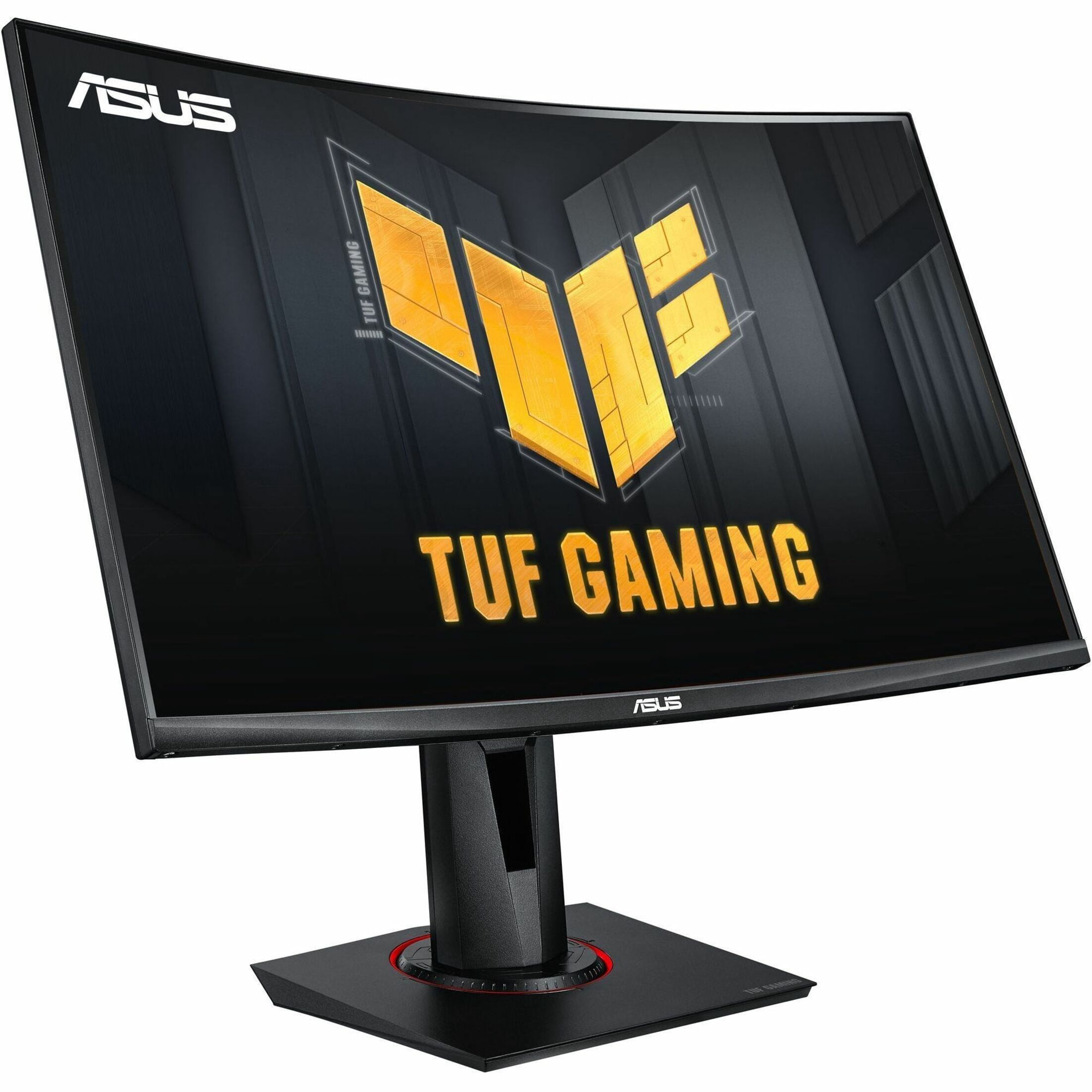 ASUS TUF Gaming 27 inch Full HD 240Hz AMD FreeSync Premium (Adaptive Sync) 1ms ELMB SYNC Built-in Speakers Curved Gaming Computer Monitor with Swivel & Tilt Stand VG27VQMY