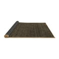 thumbnail image 2 of Ahgly Company Indoor Round Abstract Brown Contemporary Area Rugs, 5' Round, 2 of 4