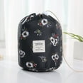 thumbnail image 3 of Makeup Pouch Drawstring Portable Multipurpose Toiletry Bag Cosmetic Pouch, 3 of 4