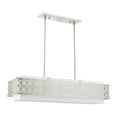 thumbnail image 3 of Livex Lighting - Calinda - 6 Light Linear Chandelier in Glam Style - 12 Inches, 3 of 15