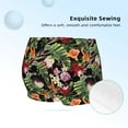 Easygdp Watercolor Tropical Flowers Girls Hipster Cotton Underwear