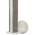 thumbnail image 2 of TRIXIE Cat Wall Furniture Set 1 - Customizable Cat Wall Climbing Set - with Climbable Scratching Post and Elevated Plattform - with Durable Sisal Rope - in White/Gray, 2 of 5