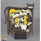 thumbnail image 2 of Rompecabezas de gato de madera para niños: juguete educativo para niños pequeños y actividad de aprendizaje, 2 of 8