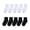 10 Pairs-(White,Black), variant on Children's Crew Socks 15 Pairs Casual Athletic Socks Boys Girls Comfortable Breathable Elastic Socks for Kids 3-15 Years