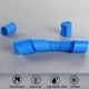 thumbnail image 3 of Torniquete desechable Soft 'N Style de 1" x 18" sin látex - Azul - Paquete de 10, 3 of 5