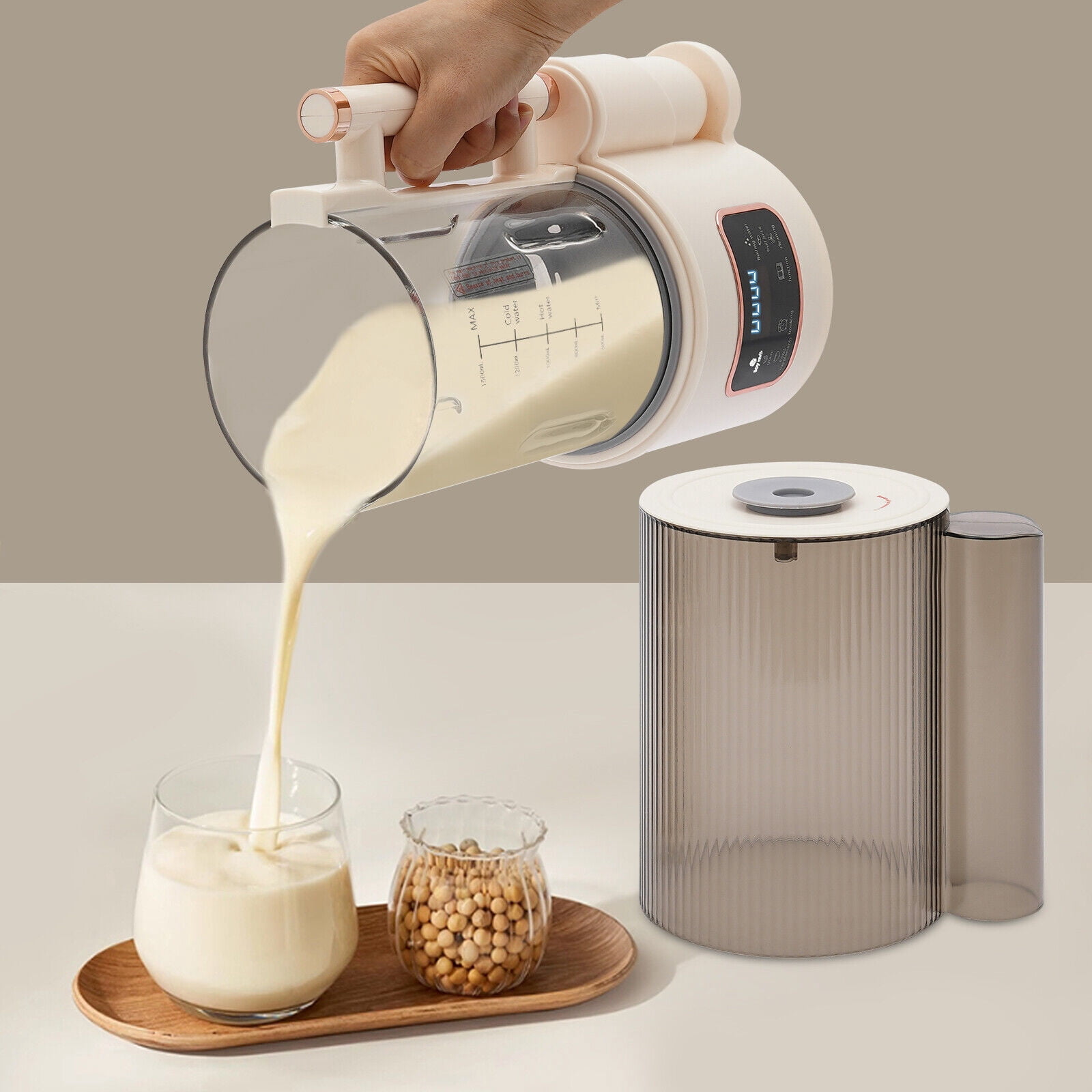 Modern Soy Milk Machine, Home Premium Soy Milk Machine, High-performance Soy Milk Machine for 3-5 People