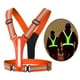 thumbnail image 1 of Chaleco reflectante LED shamjiam USB recargable para Caminar naranja, 1 of 8