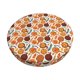 thumbnail image 1 of Disketp Hot Fresh Pizza Funda Redonda para Taburete, Funda de Cojín para Silla de Bar Suave y Elástica-12 inch, 1 of 7