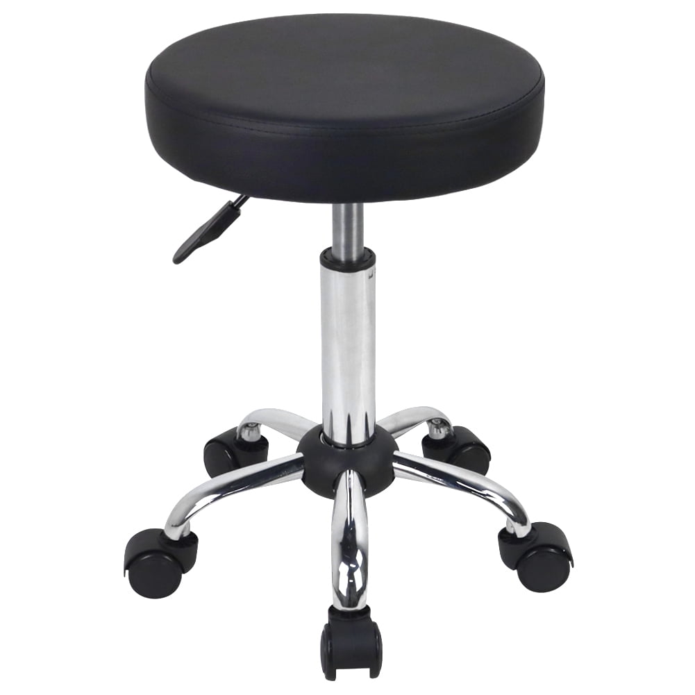 Adjustable Desk Stool Chair Small Rolling Stool with Wheels for Spa