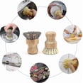 thumbnail image 5 of Eco-Friendly Bamboo Cleaning Brush Set for Dishes, Pots, and Vegetables, 5 of 5