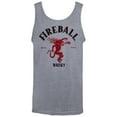 thumbnail image 1 of Fireball Whisky Logo Men's Grey Tank Top-3XLarge, 1 of 1