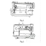 sewing machine Juki Industrial DDL-8700 with Servo Motor, Table, LED Lamp. Assembly Required. DIY