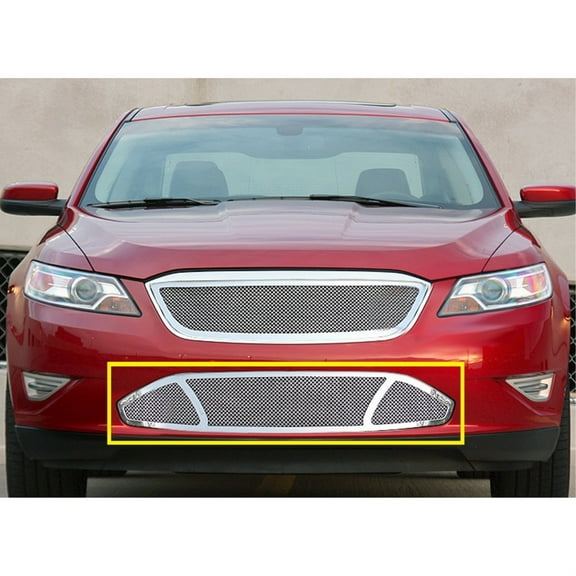 2009-2011 Ford Taurus Sho Stainless Steel Polished Finish 1.8 Mm Wire Mesh Mesh Grille