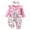 ANV3 baby girl outfits Pink, variant on Soepste 3 Month Baby Girl Clothes 9 Month Baby Girl Clothes Newborn Baby Girl Clothes Long Sleeve Romper One Piece Jumpsuit Fall Winter Infant Outfits 9-12 Months