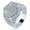 Silver, variant on Mens Square Ring: Iced Out Micro Pave CZ Silver Ring in Gold Color, Hip Hop Style Jewelry for Men