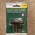 thumbnail image 2 of Parkpower By Marinco (Actuant Electrical)  12VDUSBRV; Receptacle-Dual 12-24V/ Usb Black, 2 of 2