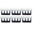 thumbnail image 4 of Black Jumper Block Terminal Strip,20Pcs Black Jumper Block Fork Terminal Strip Jumper Terminal Strip Maximized Efficiency, 4 of 8