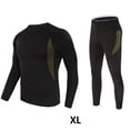 thumbnail image 3 of Sonducket Conjunto de ropa interior térmica para hombre y mujer, para correr, trotar, hacer ejercicio, hacer ejercicio, camisetas de manga larga, Ropa interior Negro SG Sonducket AP013375-04, 3 of 6