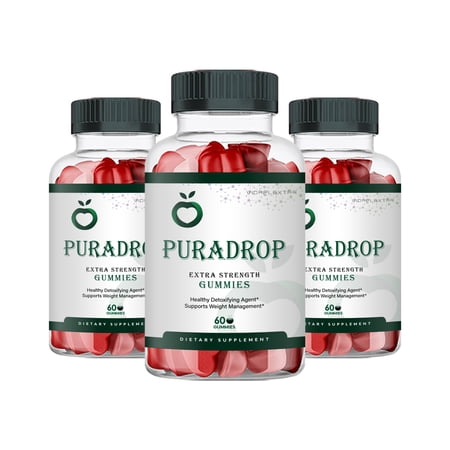 (3 Pack) Puradrop Gummies - Puradrop Weight Management Gummies