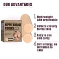 thumbnail image 5 of Disposable Nipple Stickers Protruding Chest Coverage Pads Breathable Secure Stay Skin Friendly Comfort, 5 of 9