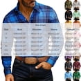 thumbnail image 4 of Thousandth Men's Plaid Western Shirt Classic Long Sleeve Button Down Shirt Casual Versatile Shirts Work Shirts for Men, 4 of 9
