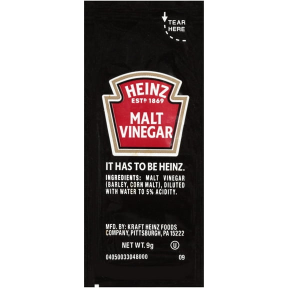 Heinz Single Serve Malt Vinegar (200 ct Casepack)