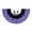 purple, variant on Vikakiooze Halloween Decorations Halloween Fan-shaped Flag Hanging Flag 45*90cm Halloween Decoration Half-circle Flag