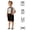 Black Y9, Y3, variant on LYMAYTER Baby Kids Formal Tuxedo Suit Set Short Sleeve Shirt Shorts Bow Tie Suspenders Wedding 1-15Y