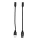 thumbnail image 4 of 2 uds USB C Keystone Jack Cable USB3.1 tipo C adaptador de extensión hembra a hembra para Cable de conectores de placa de pared, 4 of 8
