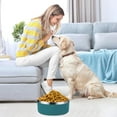 thumbnail image 6 of Small Dog Food Bowls.Stainless Steel No Spill Dog Food Water Bowls.(42 OZ ) - Baby blue, 6 of 6