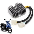 thumbnail image 1 of Rectificador de Voltaje de Motocicleta, 7 Cables Rectificador de Voltaje de Voltaje Fácil de Instalar 12V Para Ciclomotoros para ATVS, 1 of 7