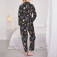 thumbnail image 6 of Goofa Mushrooms Printed Women’s 2 Piece Pajama Set Super,Pajamas Women's Long Sleeve Sleepwear Soft Button Down Loungewear Pjs Lounge Set Nightwear-, 6 of 9