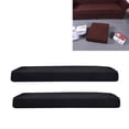 thumbnail image 1 of 2 Piezas De Funda De Asiento Sofà De Color Negro Talla L Suave BLESIY Cojín del asiento del sofá Cobertor del sofá, 1 of 4